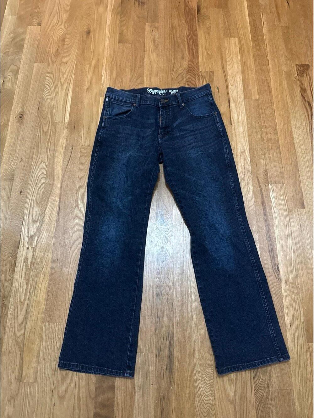 Wrangler Retro Relaxed Boot 34x32 missing size label